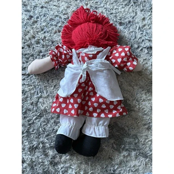 Vtg Raggedy Ann 20" Doll I Love You - Picture 4 of 7